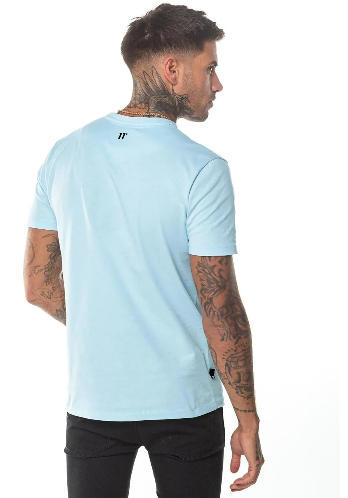 11 Degrees Core T-Shirt, Eggshell Blue