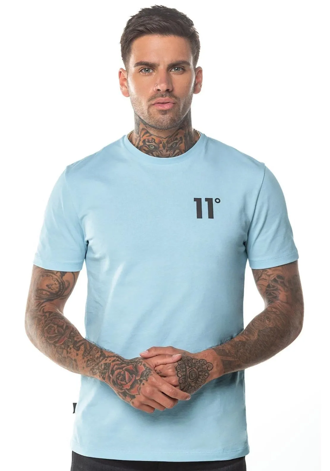 11 Degrees Core T-Shirt, Eggshell Blue