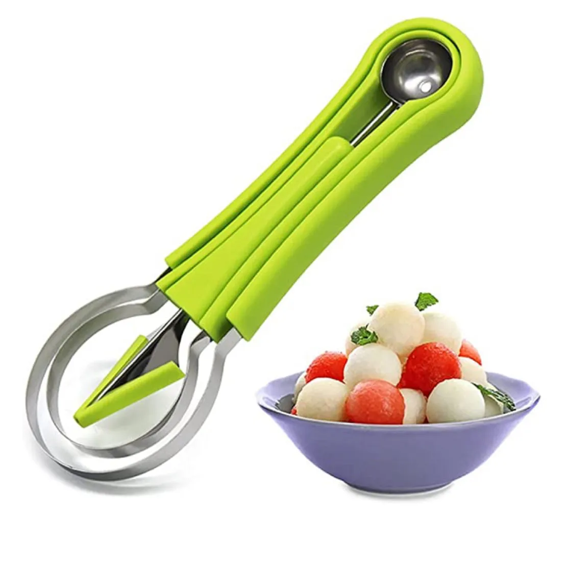 4 In 1 melon scoop set