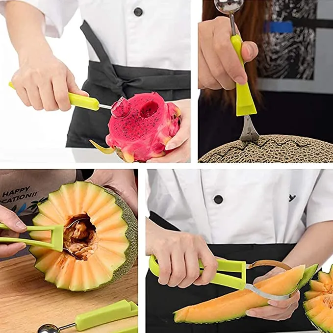 4 In 1 melon scoop set