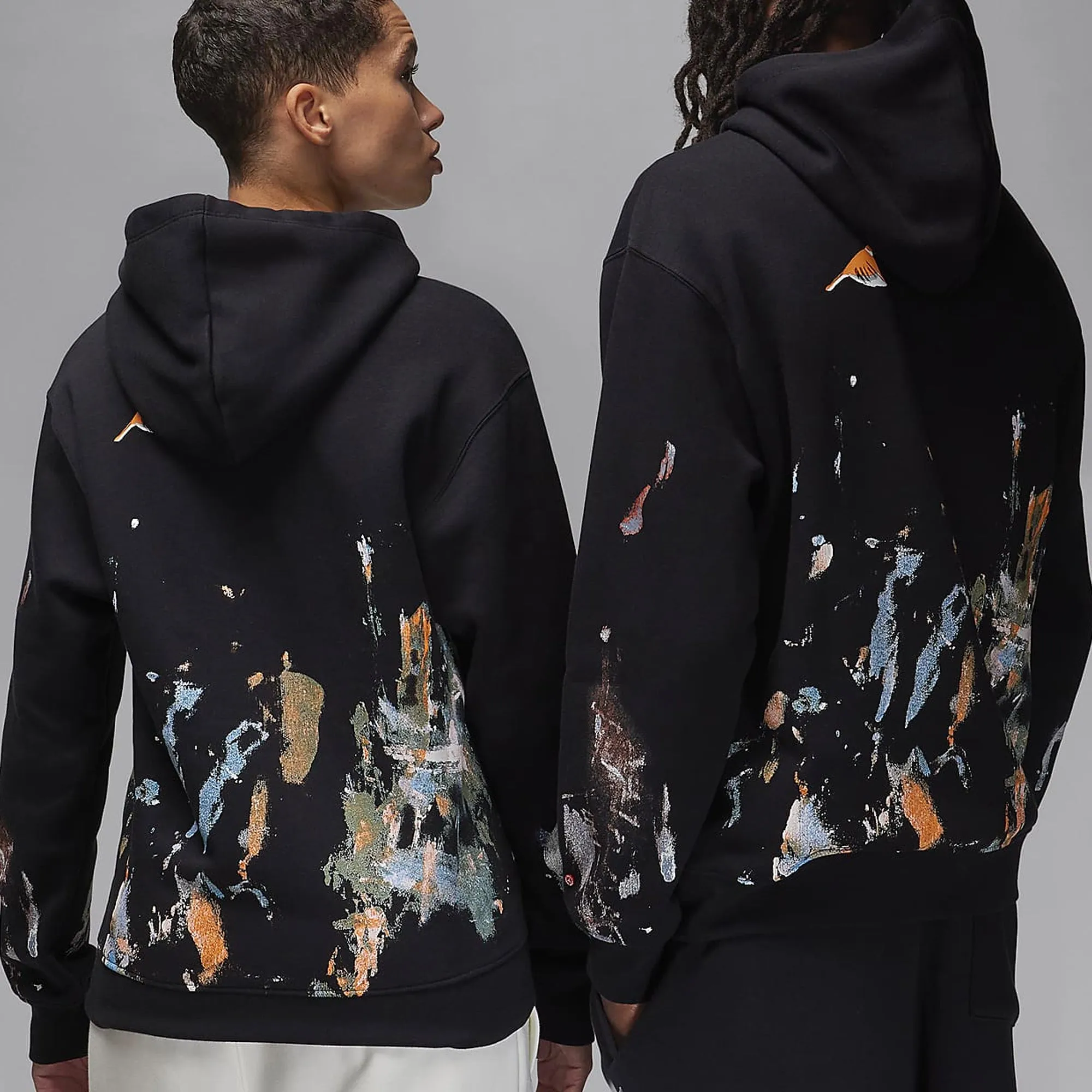 Air Jordan Mens Artist Series By Jammie Holmes Pullover Hoodie