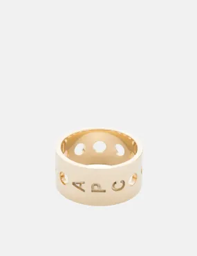 A.P.C. Concert Fine Ring - Gold