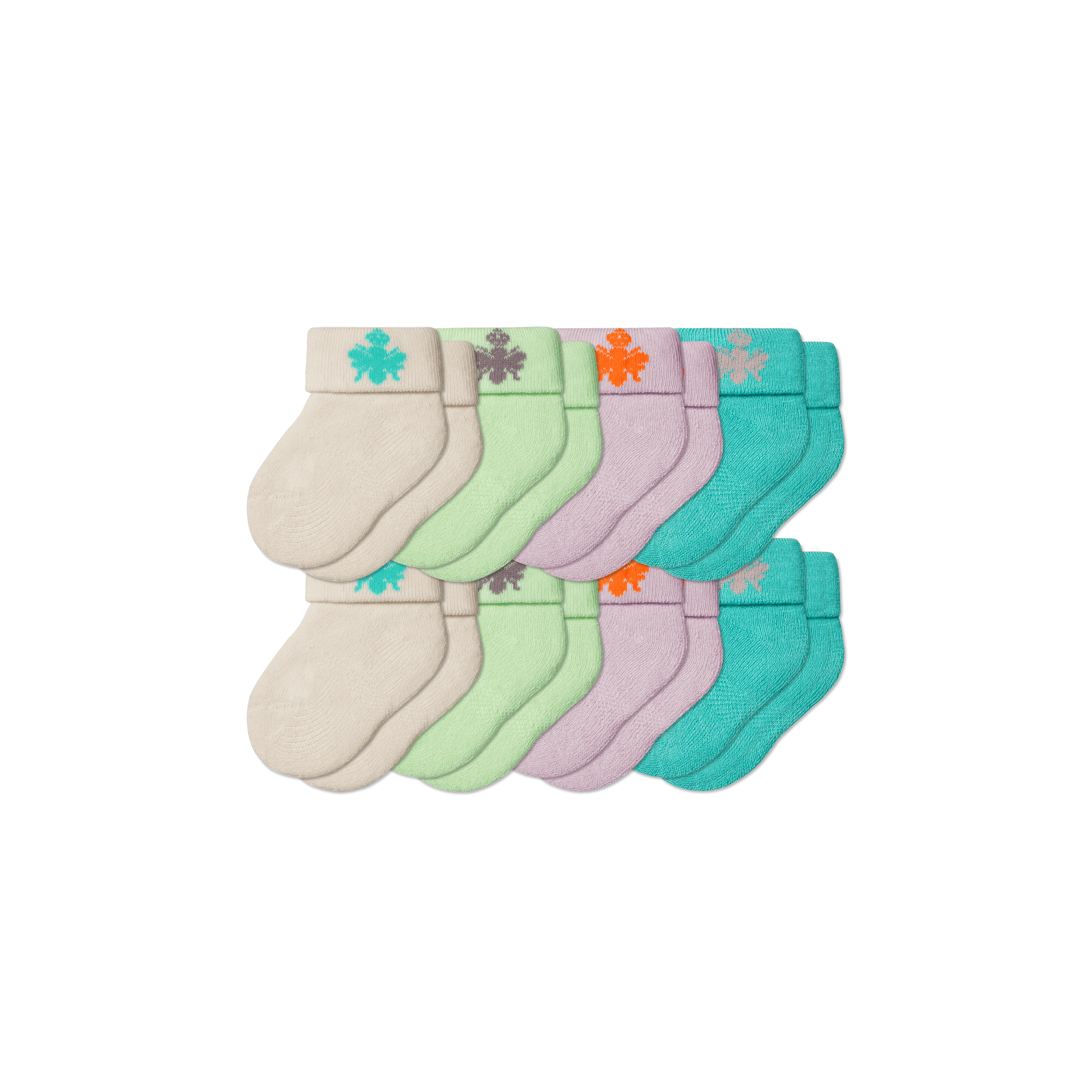 Baby Socks 8-Pack (0-6 Months)