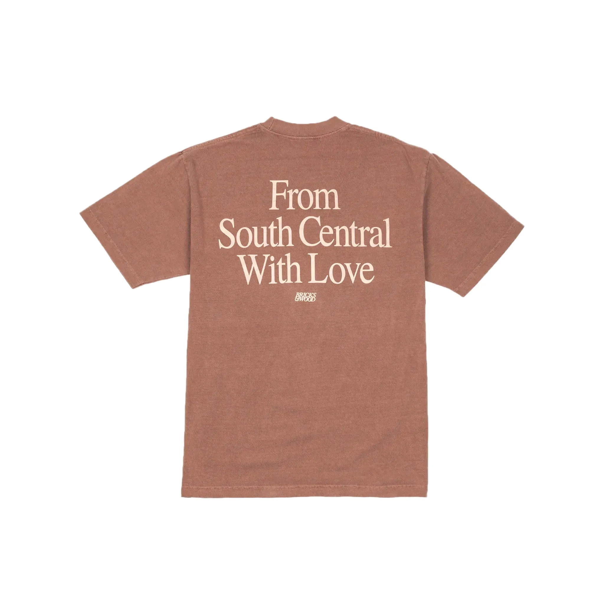 Bricks & Wood Mens From South Central W/ Love SS Tee