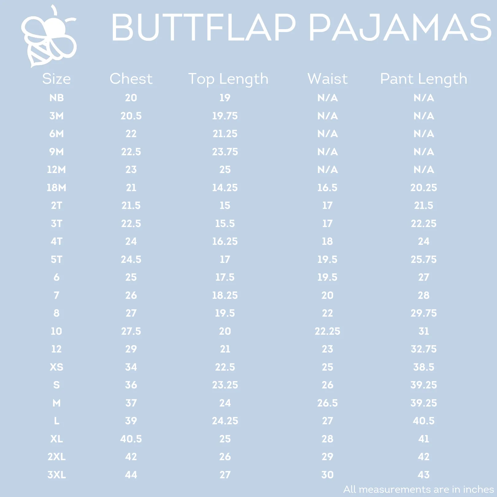 Buttflap PJs - Camping