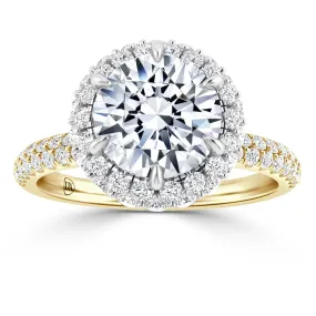 Claudia - 18ct Yellow Gold - Round