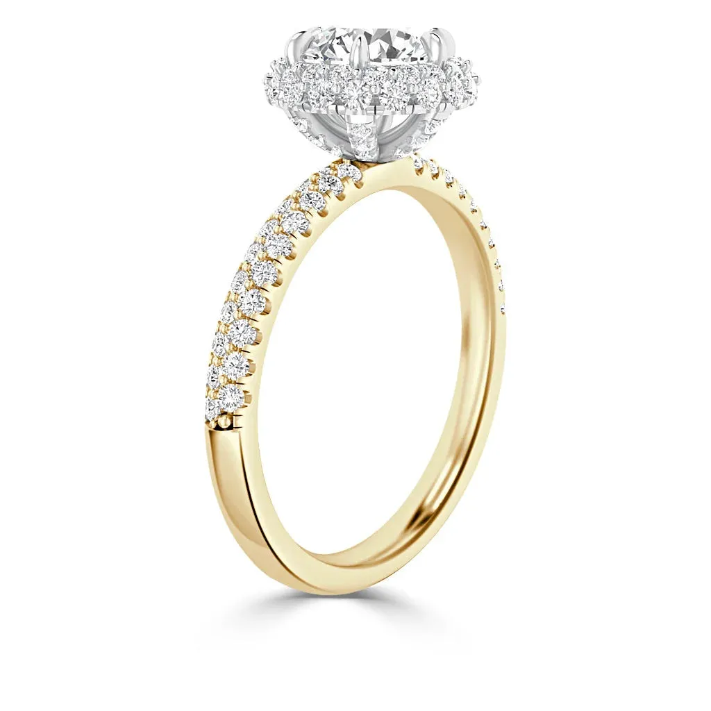 Claudia - 18ct Yellow Gold - Round