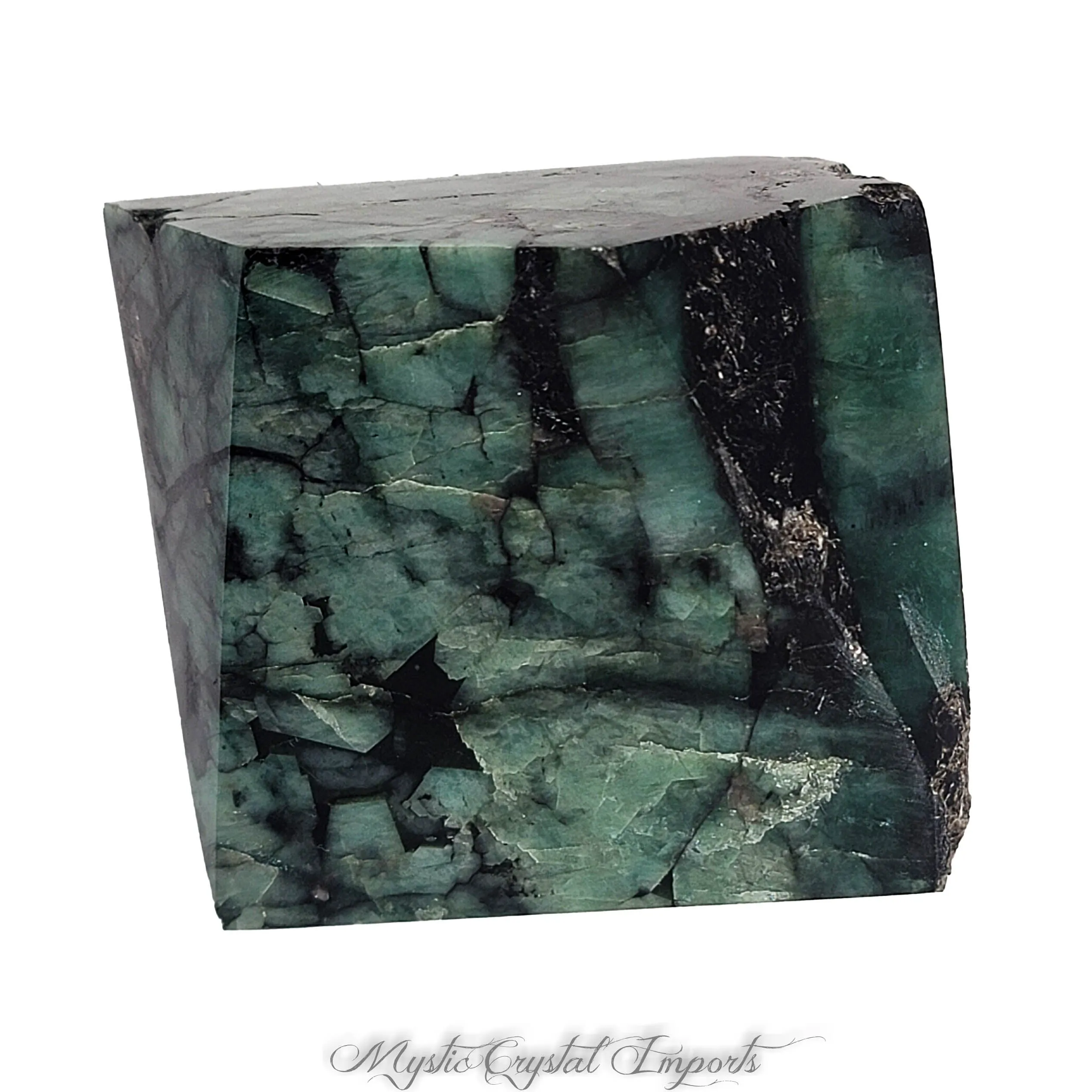 Emerald in Matrix - Polished Display Specimen