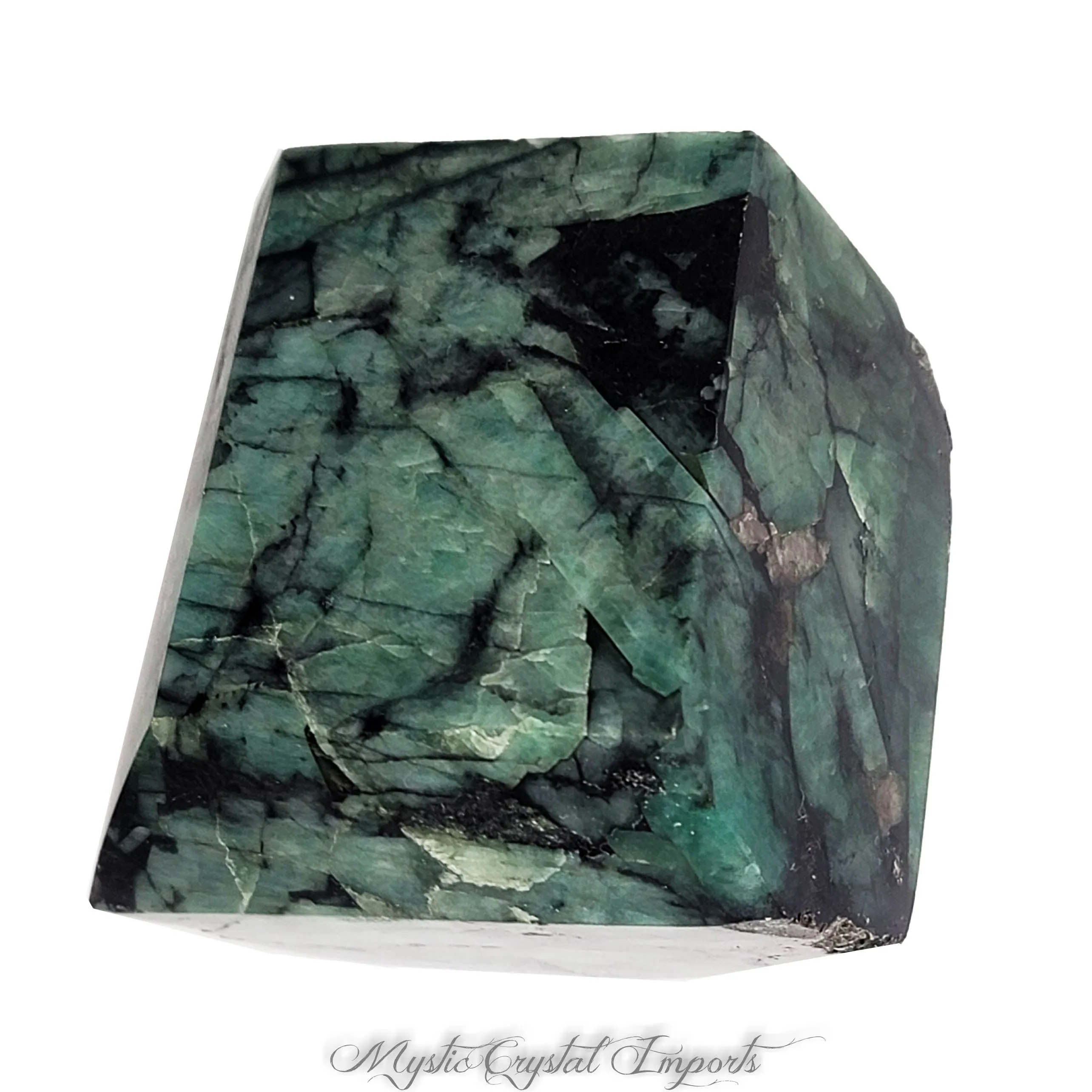 Emerald in Matrix - Polished Display Specimen