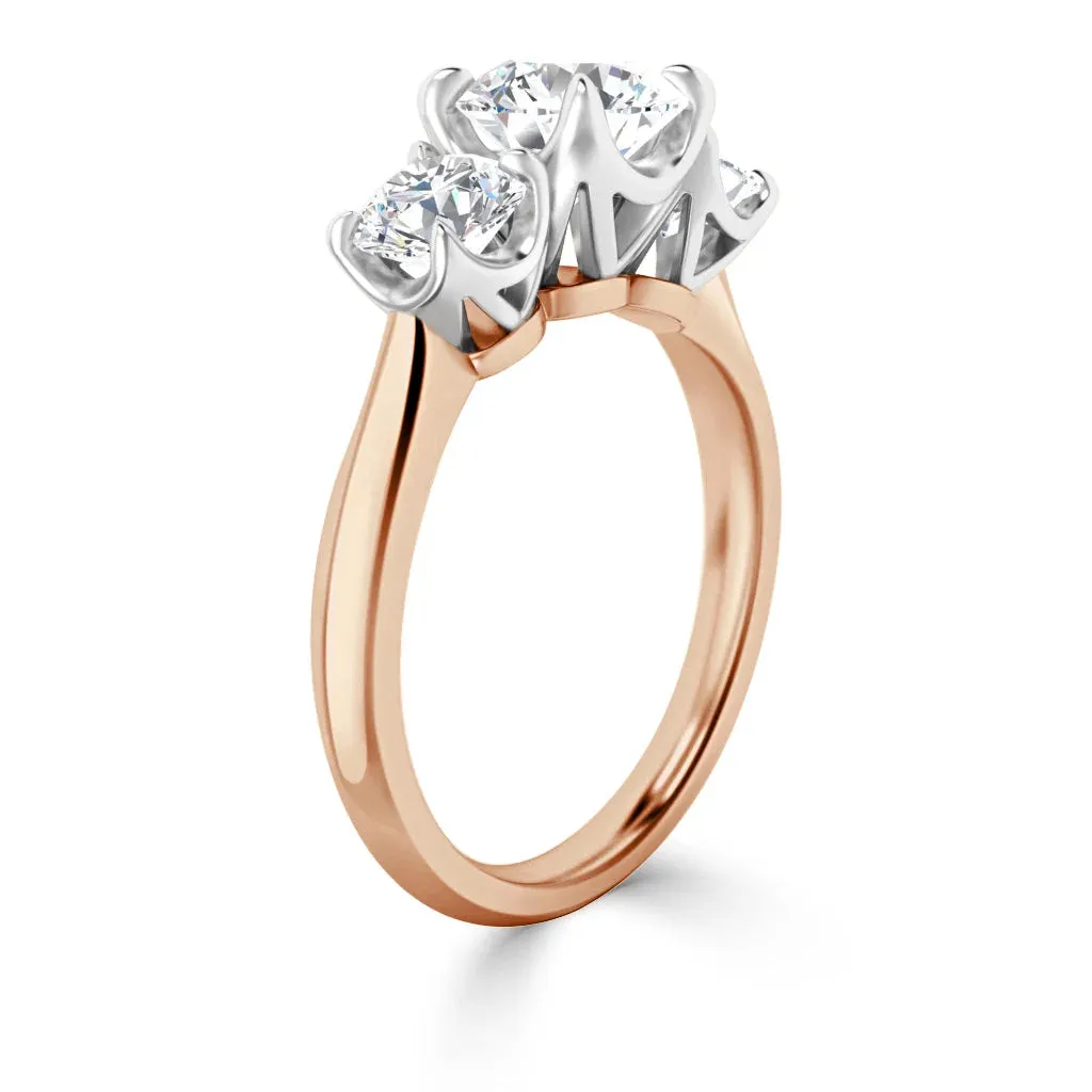 Emily - 18ct Rose Gold - Round