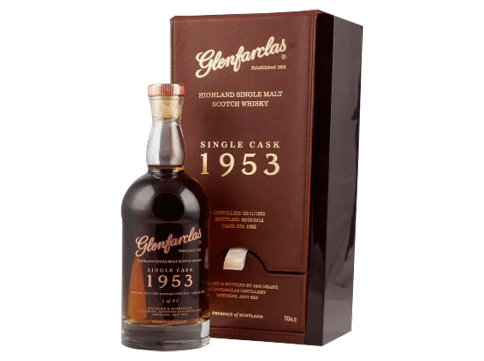 Glenfarclas 1953 - 58 year old single cask whiskey