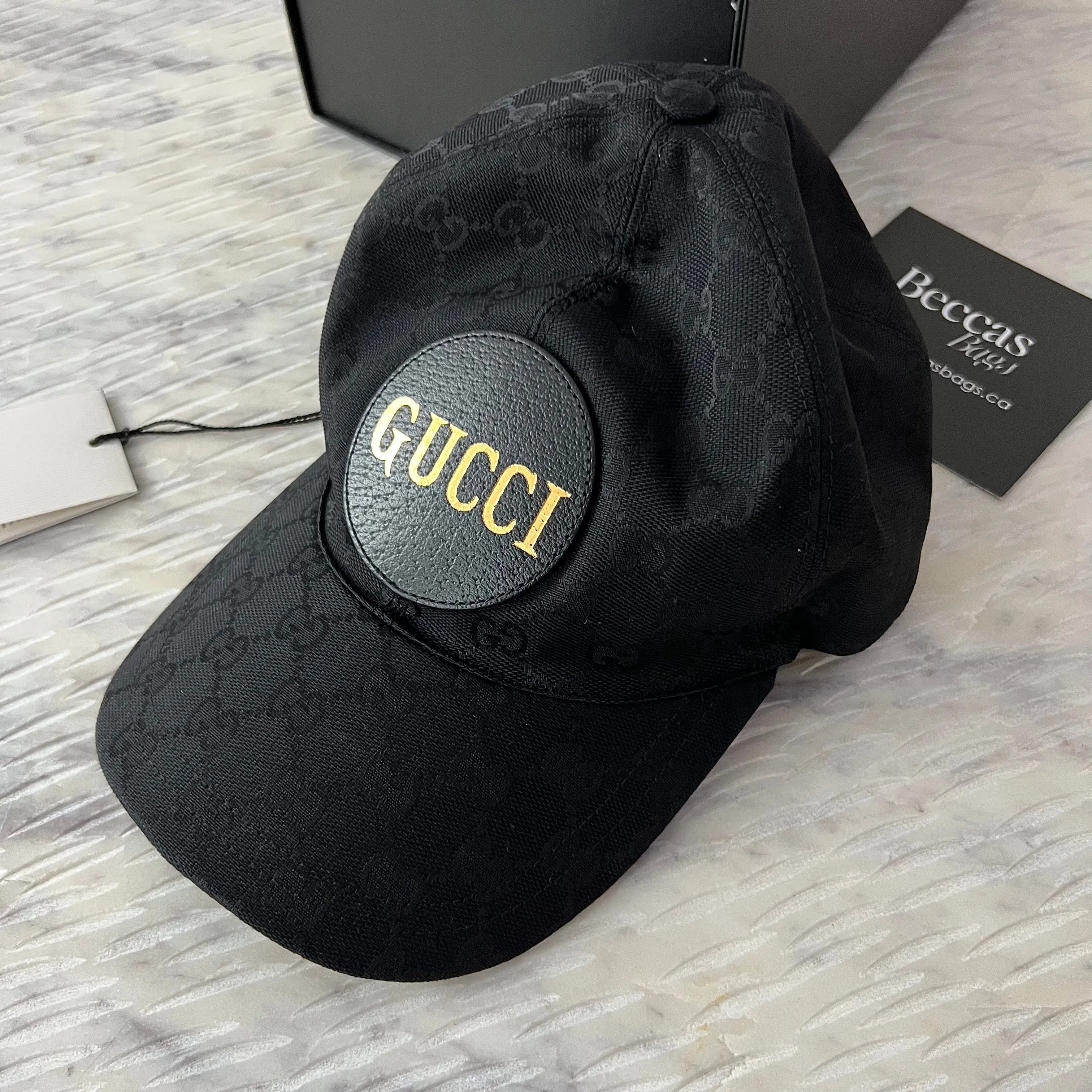 GUCCI GG CANVAS BASEBALL HAT