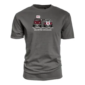 Indiana Hoosiers Life is Good Unlimited Smileage T-Shirt