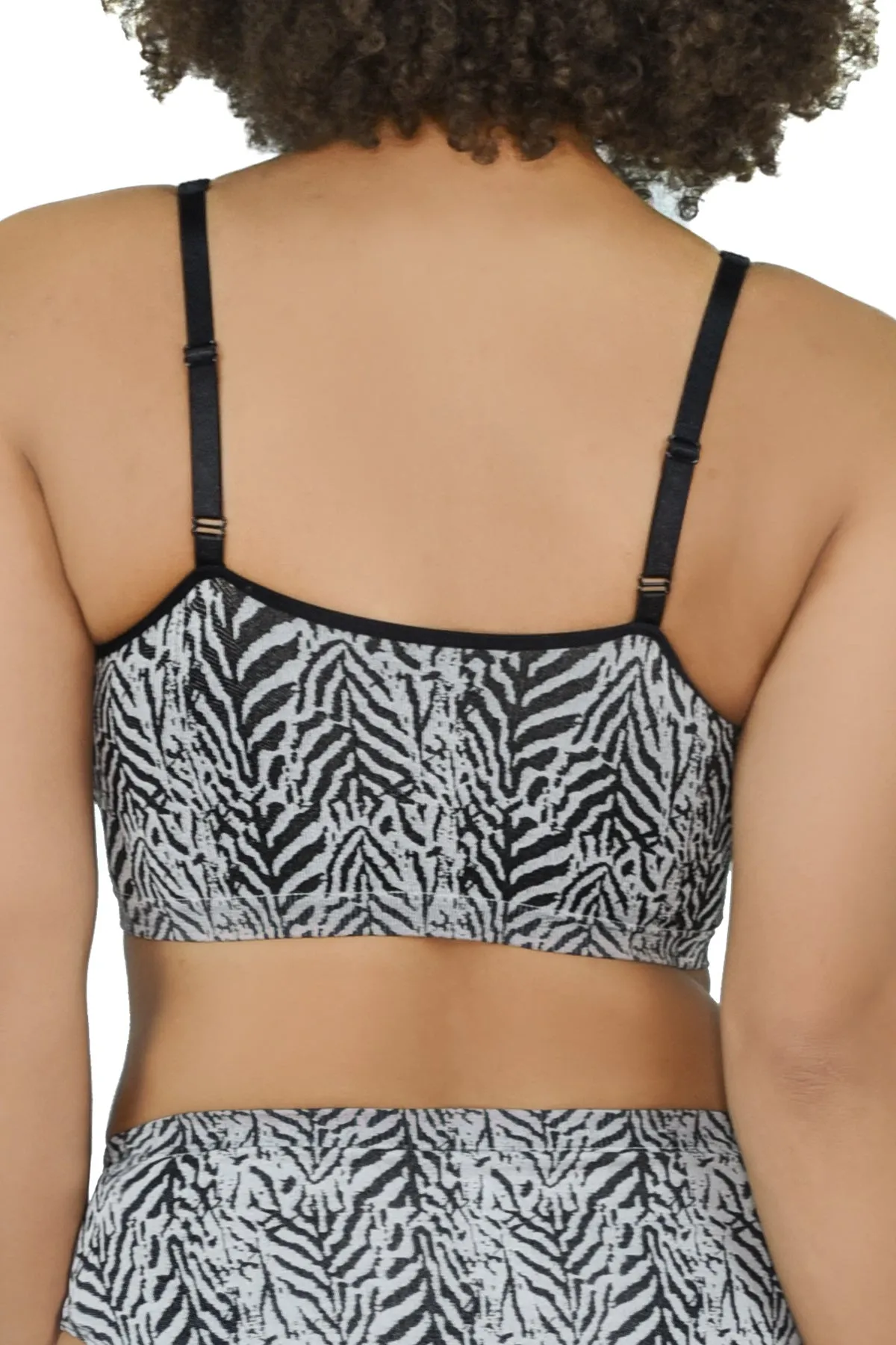 Jacquard Ahh Bra® with Padded Adjustable Straps