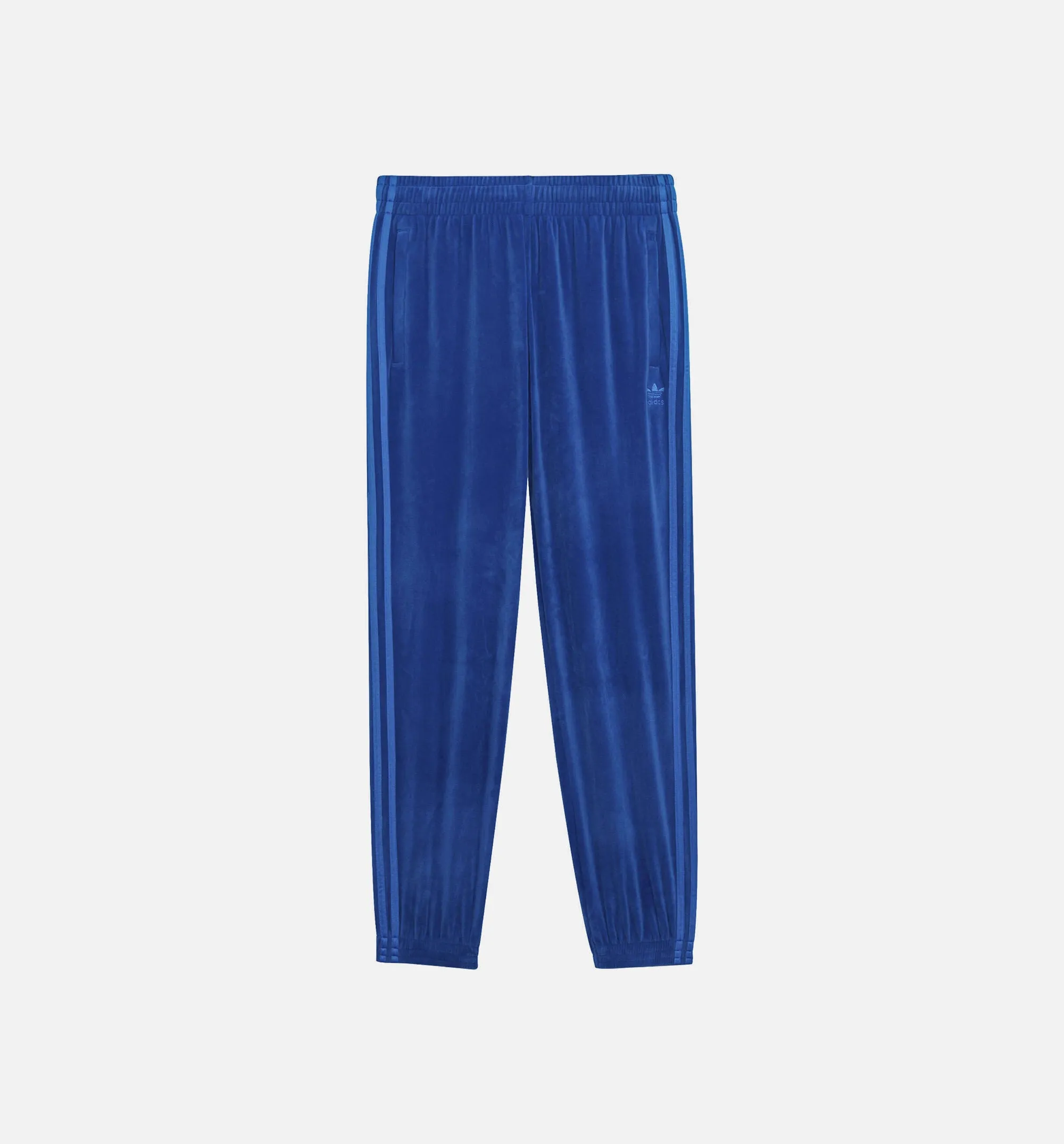 Jeremy Scott Velour Cuffed Pants Mens Pants - Blue