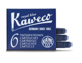 Kaweco Ink Cartridges Royal Blue 6-Pack