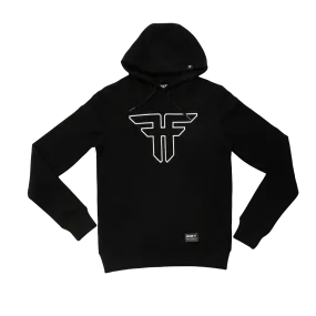 KIDS / TRADEMARK HOODIE BLACK/WHITE