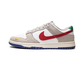 Nike Dunk Low "Light Iron Ore Red Blue"