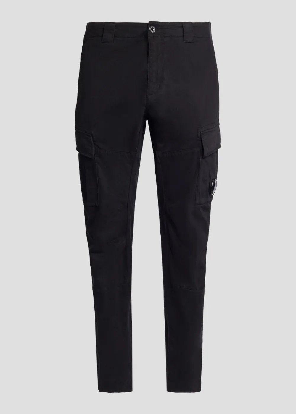 Pantalon C.P. Company cargo satin stretch Ergonomic Fit noir