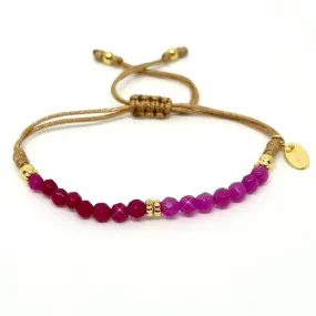 Pink Half Fuchsia Bracelet