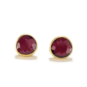 Pink Tourmaline Earrings