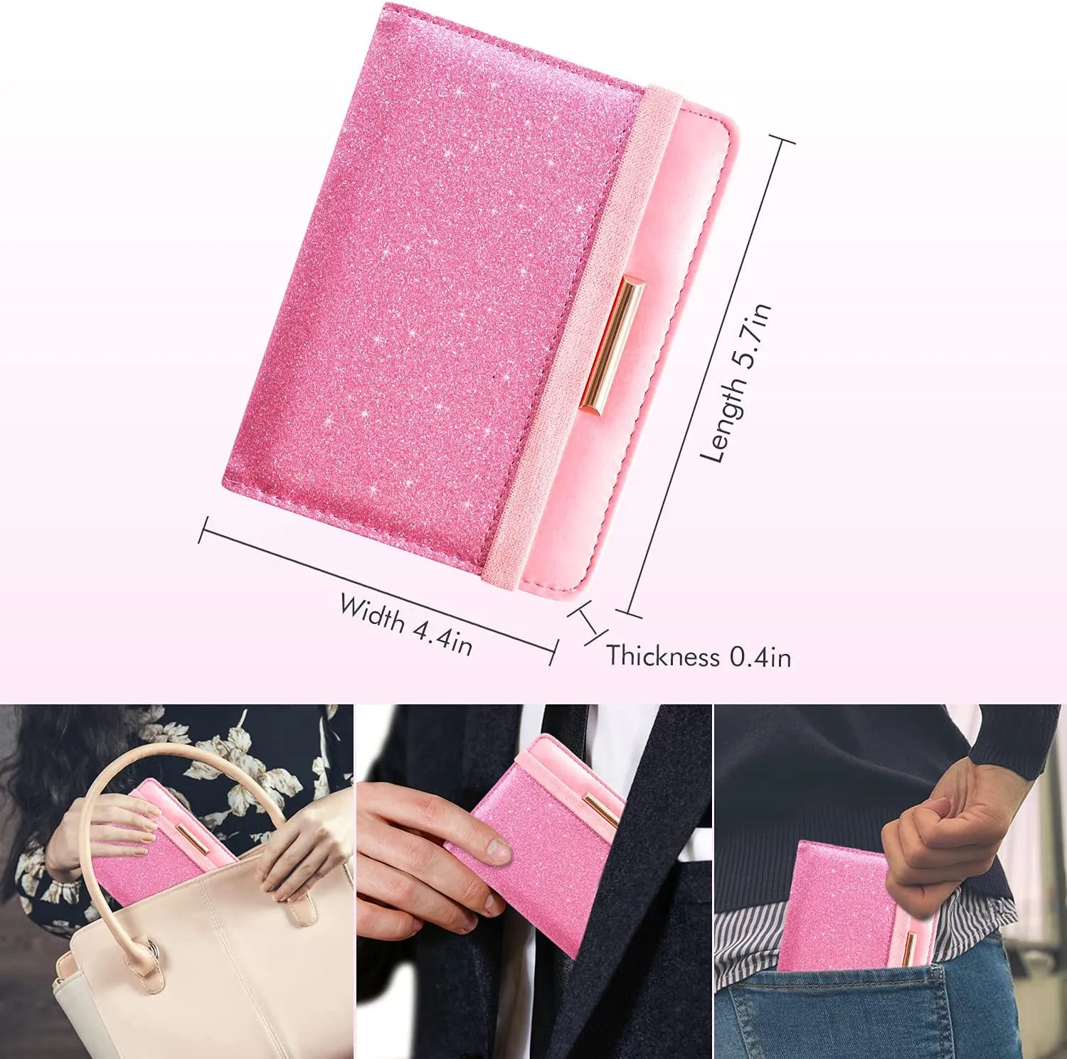 Porta Documentos Lilly Pink