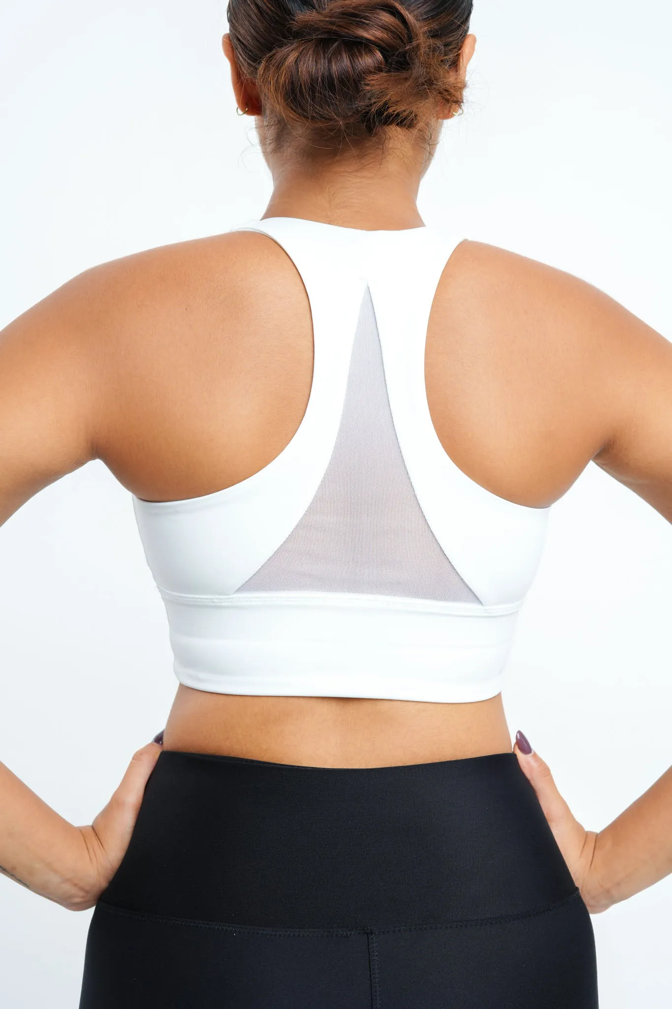 Power Mesh Racer Back Bra