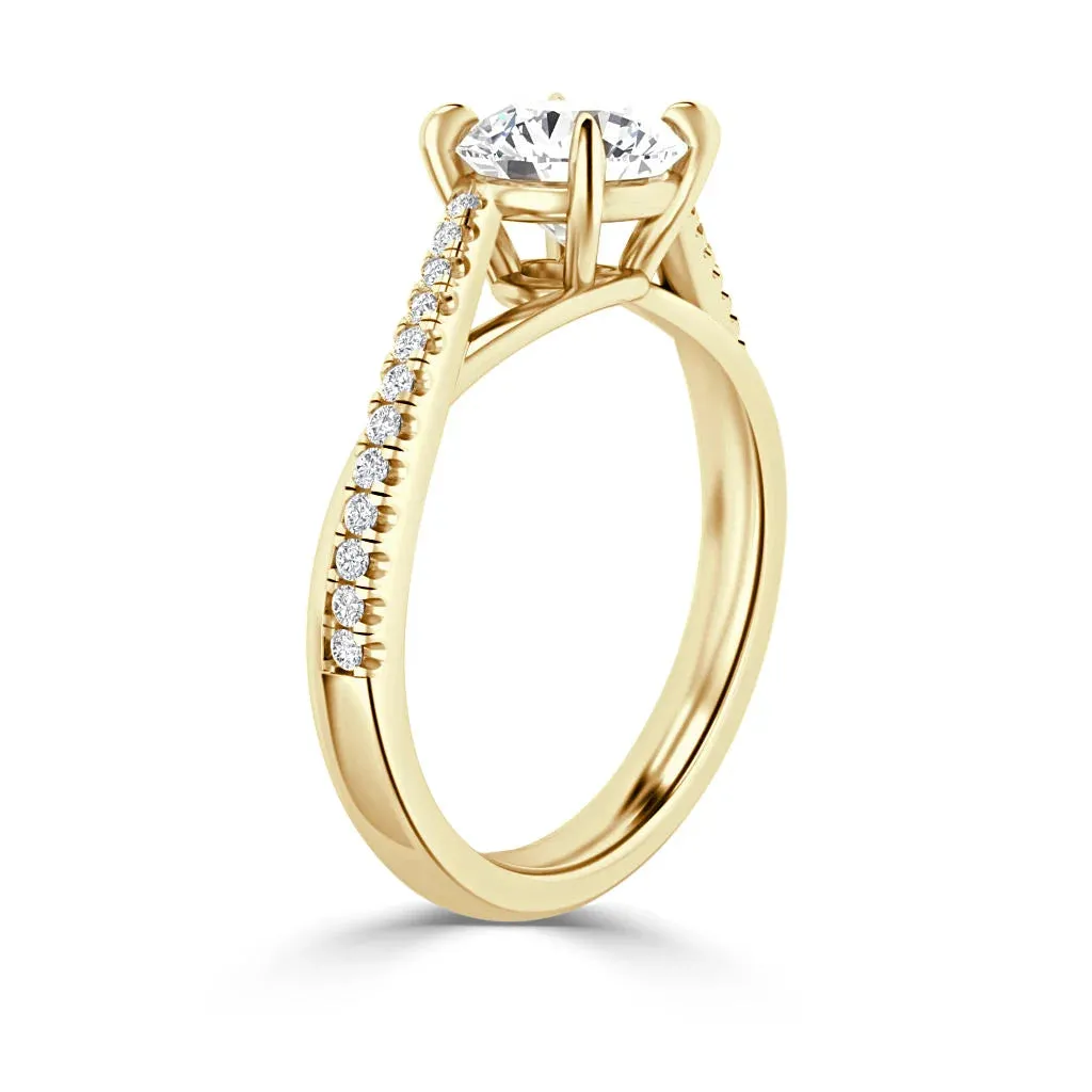 Prue - 18ct Yellow Gold - Round