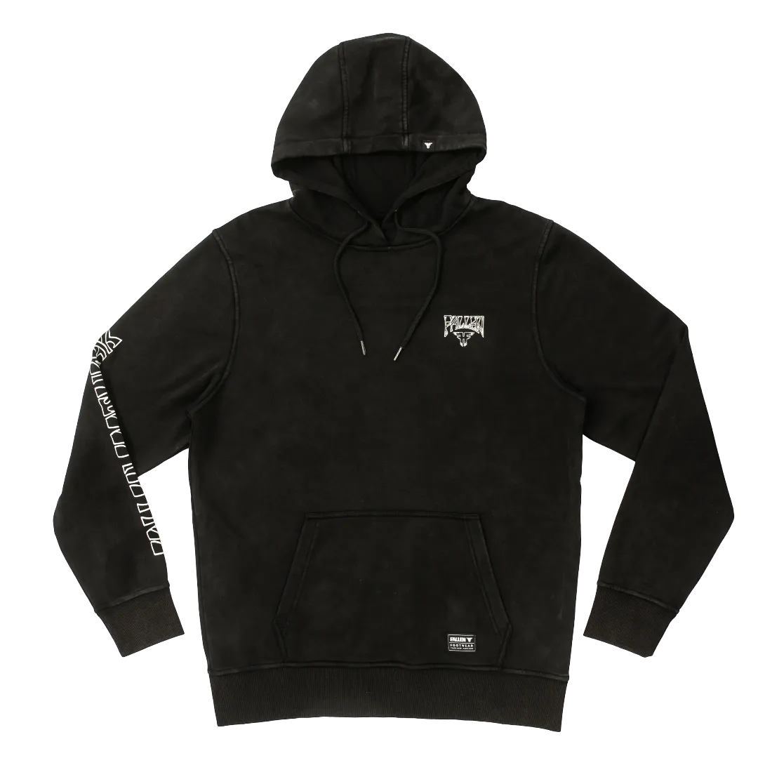 PSYCH HOODIE BLACK/WHITE