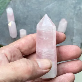 Rose Quartz Gemstone Tower Point