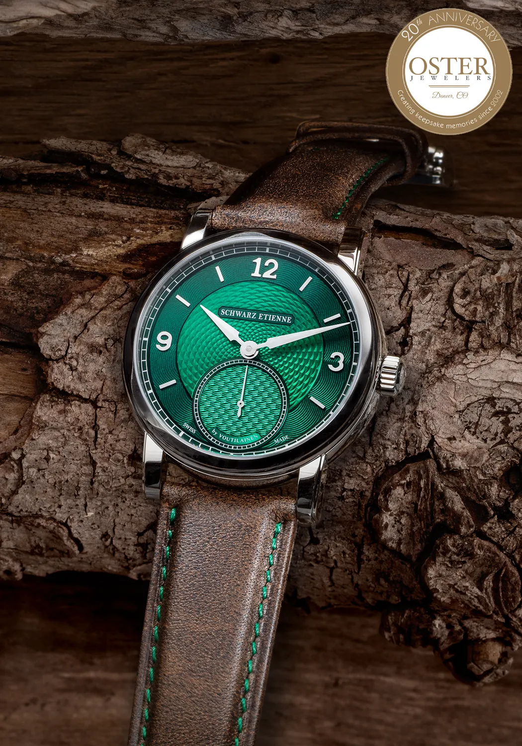 Schwarz Etienne x Oster Roma Synergy Evergreen Dial by Kari Voutilainen