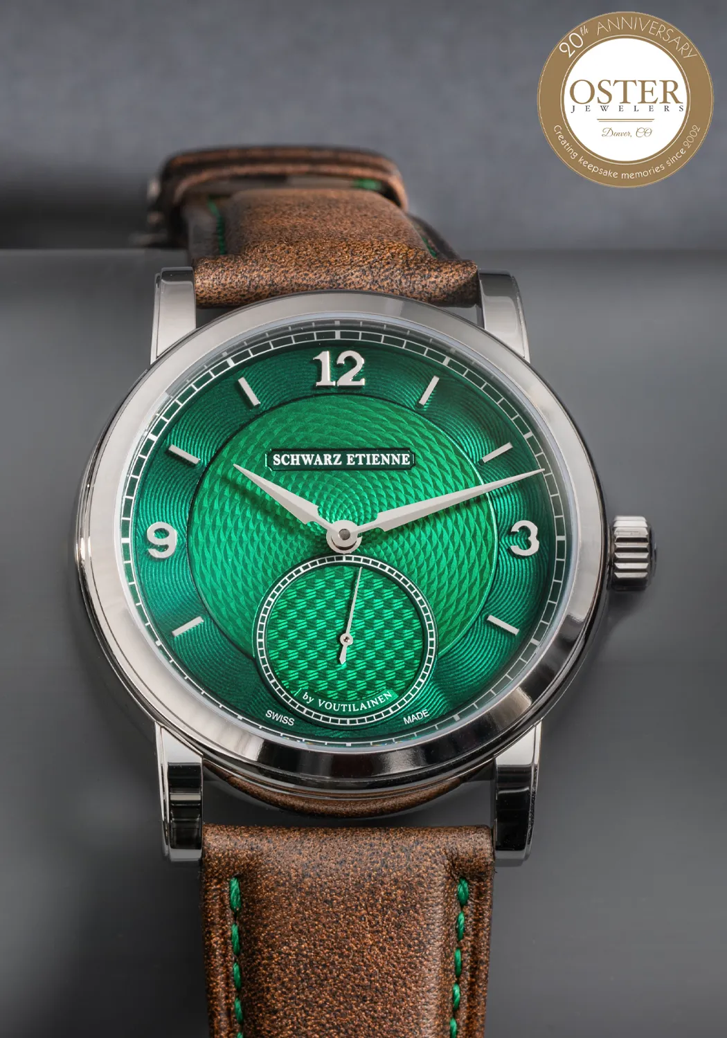 Schwarz Etienne x Oster Roma Synergy Evergreen Dial by Kari Voutilainen