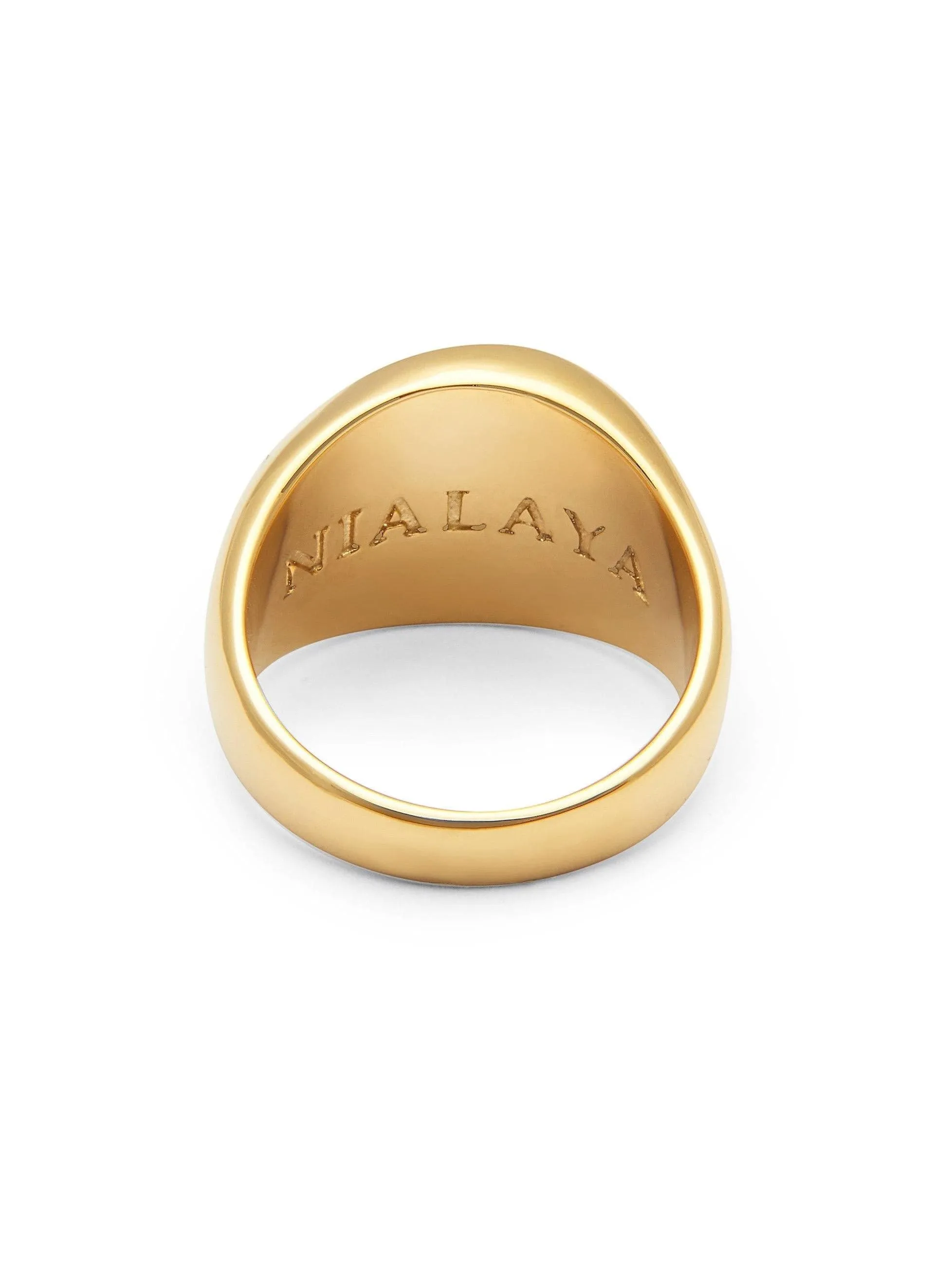 Skyfall Large Signet Ring