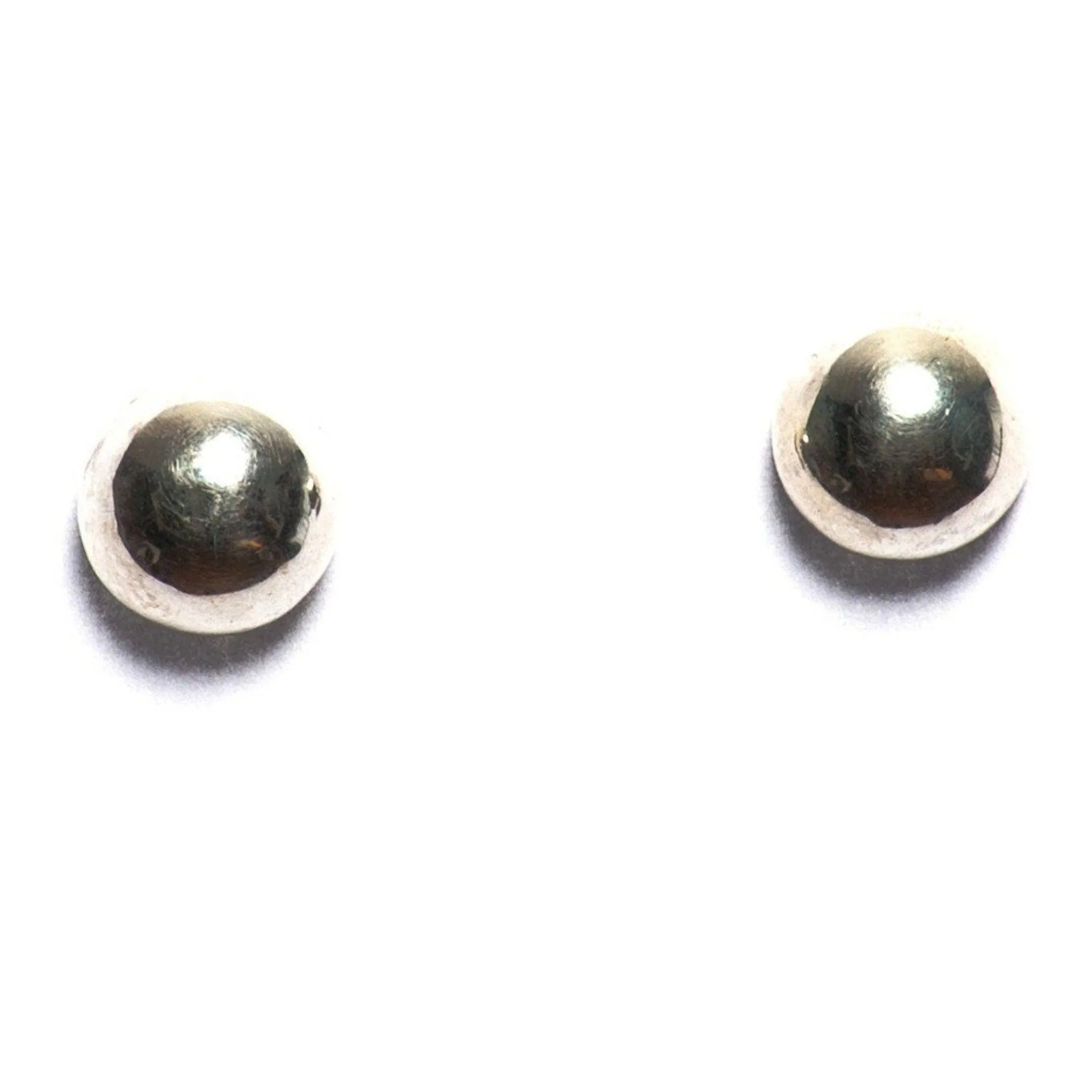 Spheres Silver Earrings