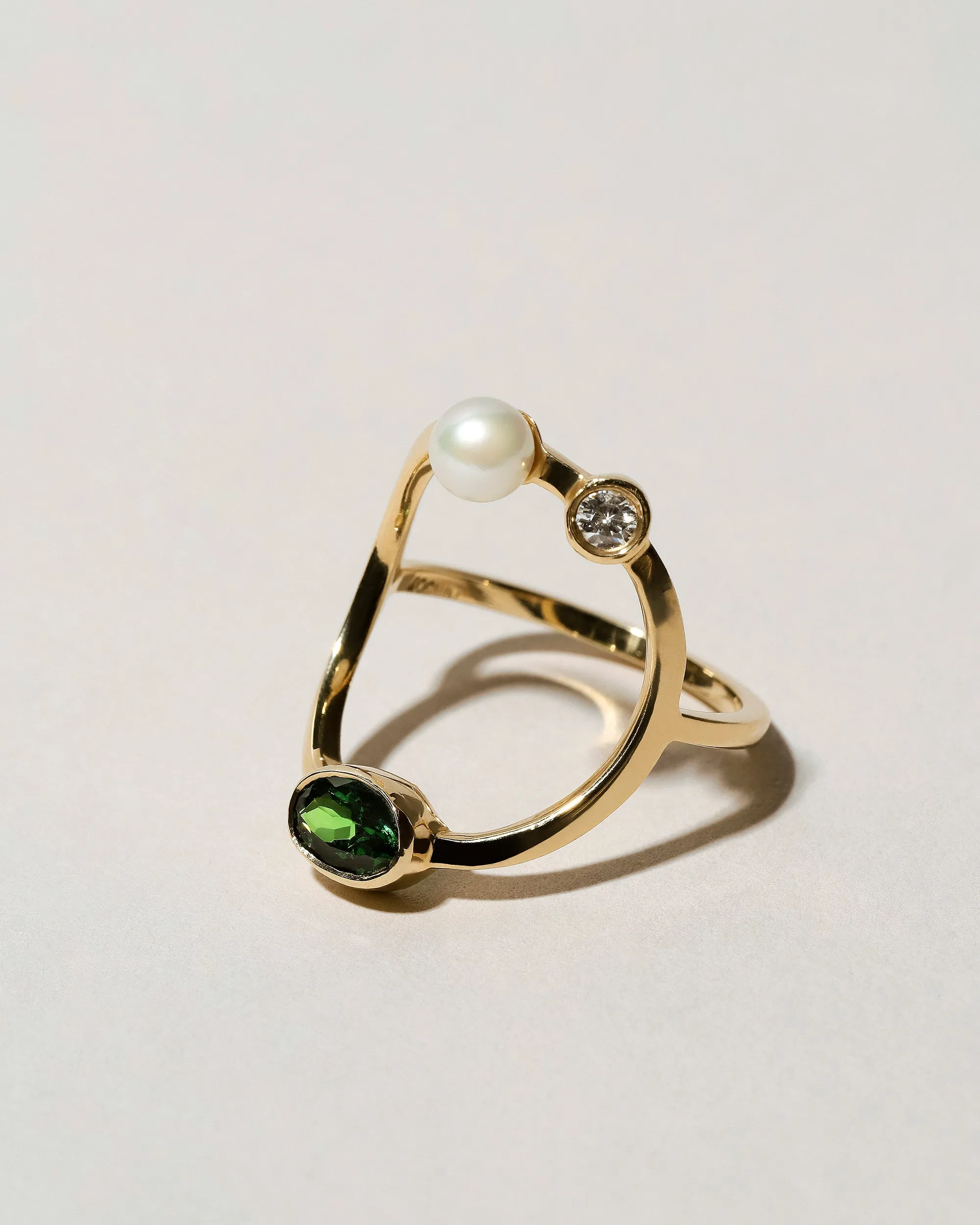 Trilogy Ring - Tsavorite