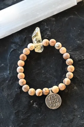 Yes You Can Citrine Bracelet